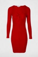 Трикотажное красное платье французской марки Morgan - Изображение 2
