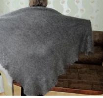 Оренбургский пуховый платок - Изображение 3