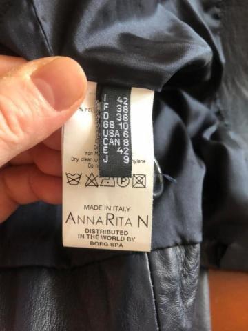Продам кожаную куртку Anna Rita - 3