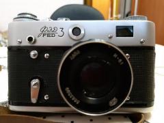 Продам плёночные Фотоаппараты FED-3 (ФЭД-3)