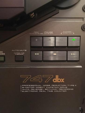 Японский катушечный стерео магнитофон Akai GX-747dbx - 4
