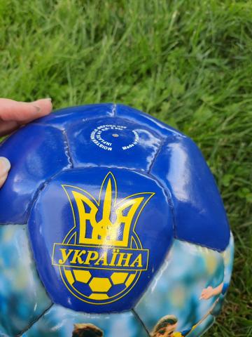 Футбольный мяч "Украина", ball football - 4