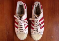 Sneakers Vintage 80s ADIDAS Superstar Shell Toe Made In France. Кроссовки - Изображение 4