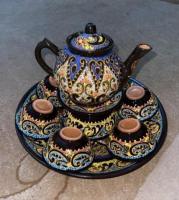 Exquisite Craftsmanship: Handcrafted Porcelain Tea Set
